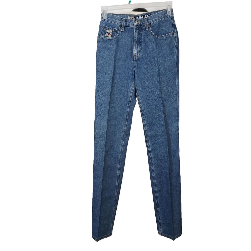 Cruel Girl Jeans Size 7 X Long Slim Fit Medium Wash Blue Denim 27 x 35.5 FLAW